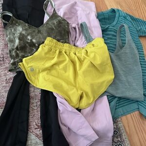 Lululemon pile all size 0